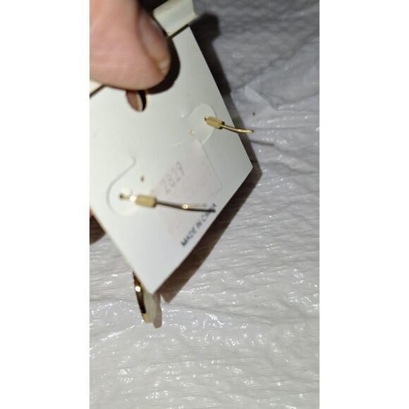 Its Sense Women's Pierced Earrings Fancy Knotted Silver Tone Dangle Drop - Picture 5 of 8